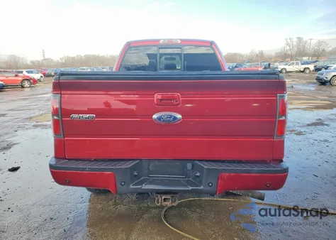 2013 Ford F150 Supercrew из США, поврежденный, VIN 1FTFW1ETXDFD12122